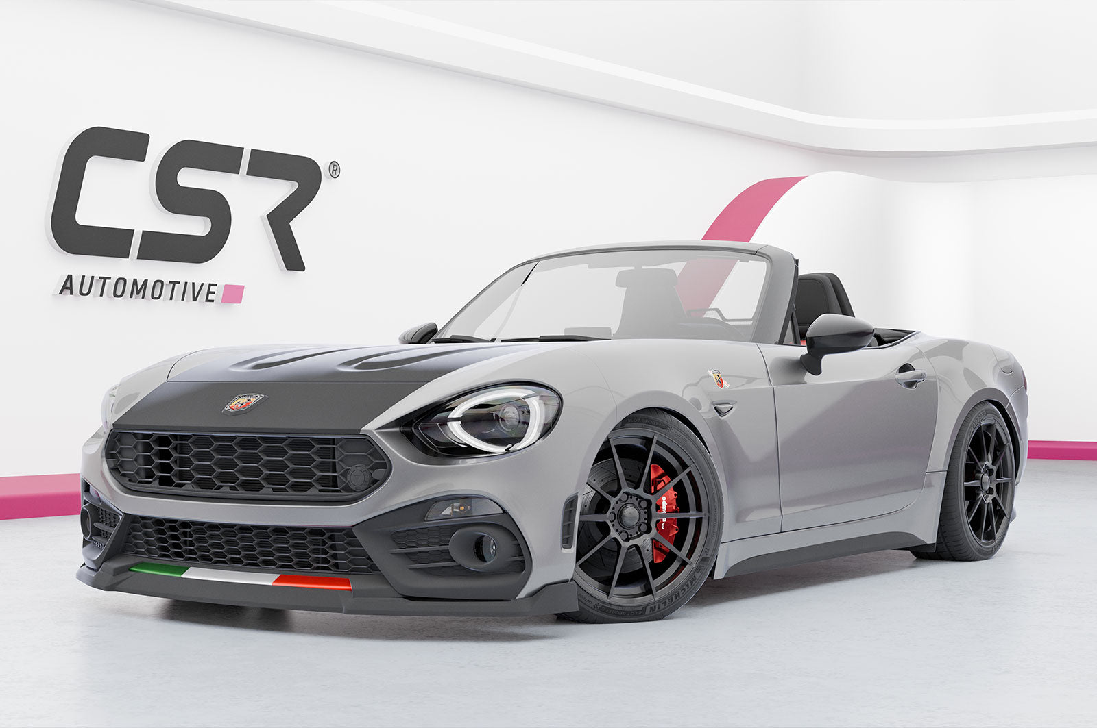 CSR Frontspoiler | Cup-Spoilerlippe mit ABE für Fiat Abarth 124 Spider CSL824