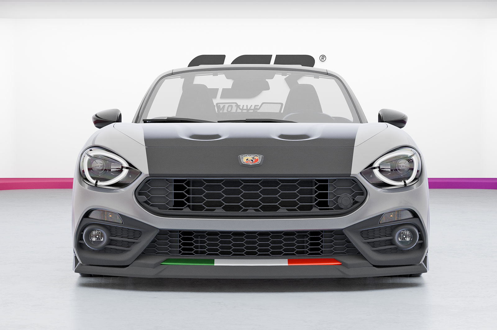 CSR Frontspoiler | Cup-Spoilerlippe mit ABE für Fiat Abarth 124 Spider CSL824