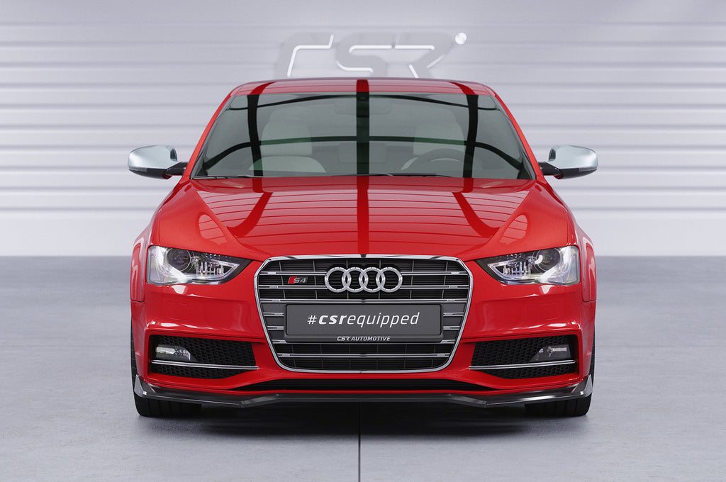 CSR Frontspoiler | Cup-Spoilerlippe mit ABE für Audi A4 / S4 B8 (Typ 8K) CSL825