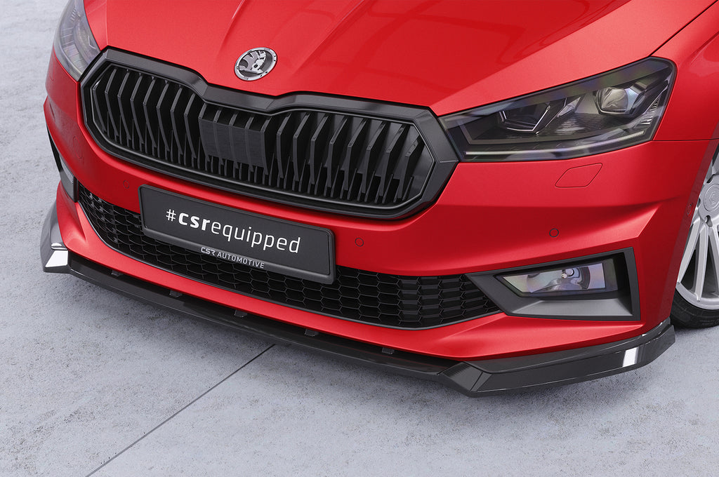 CSR Frontspoiler | Cup-Spoilerlippe mit ABE für Skoda Fabia 4 Monte Carlo CSL829