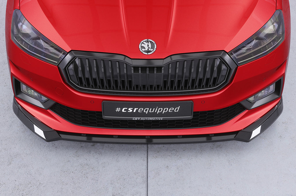 CSR Frontspoiler | Cup-Spoilerlippe mit ABE für Skoda Fabia 4 Monte Carlo CSL829