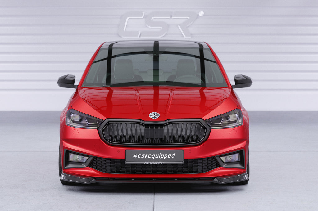 CSR Frontspoiler | Cup-Spoilerlippe mit ABE für Skoda Fabia 4 Monte Carlo CSL829