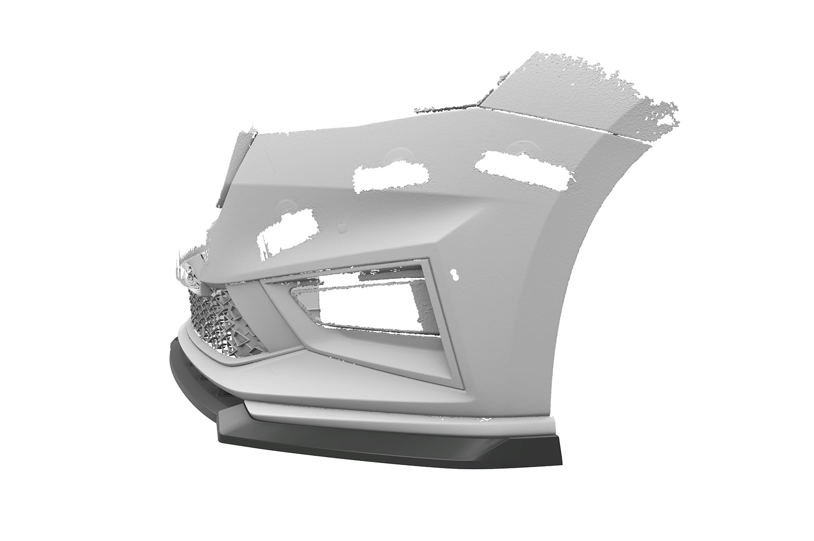CSR Frontspoiler | Cup-Spoilerlippe mit ABE für Skoda Fabia 4 Monte Carlo CSL829