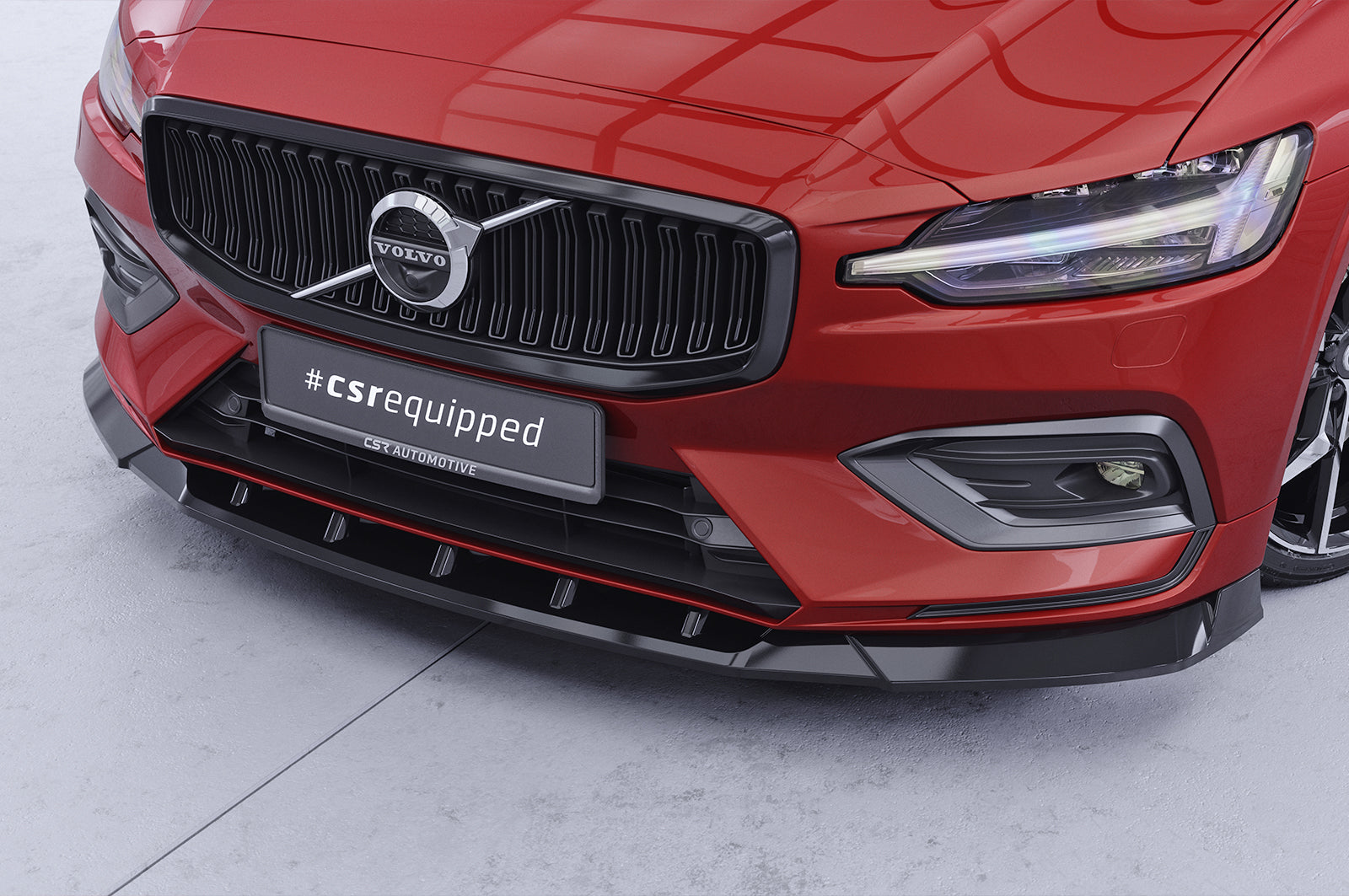 CSR Frontspoiler | Cup-Spoilerlippe mit ABE für Volvo S60 (3. Gen) / V60 (2. Gen) CSL830