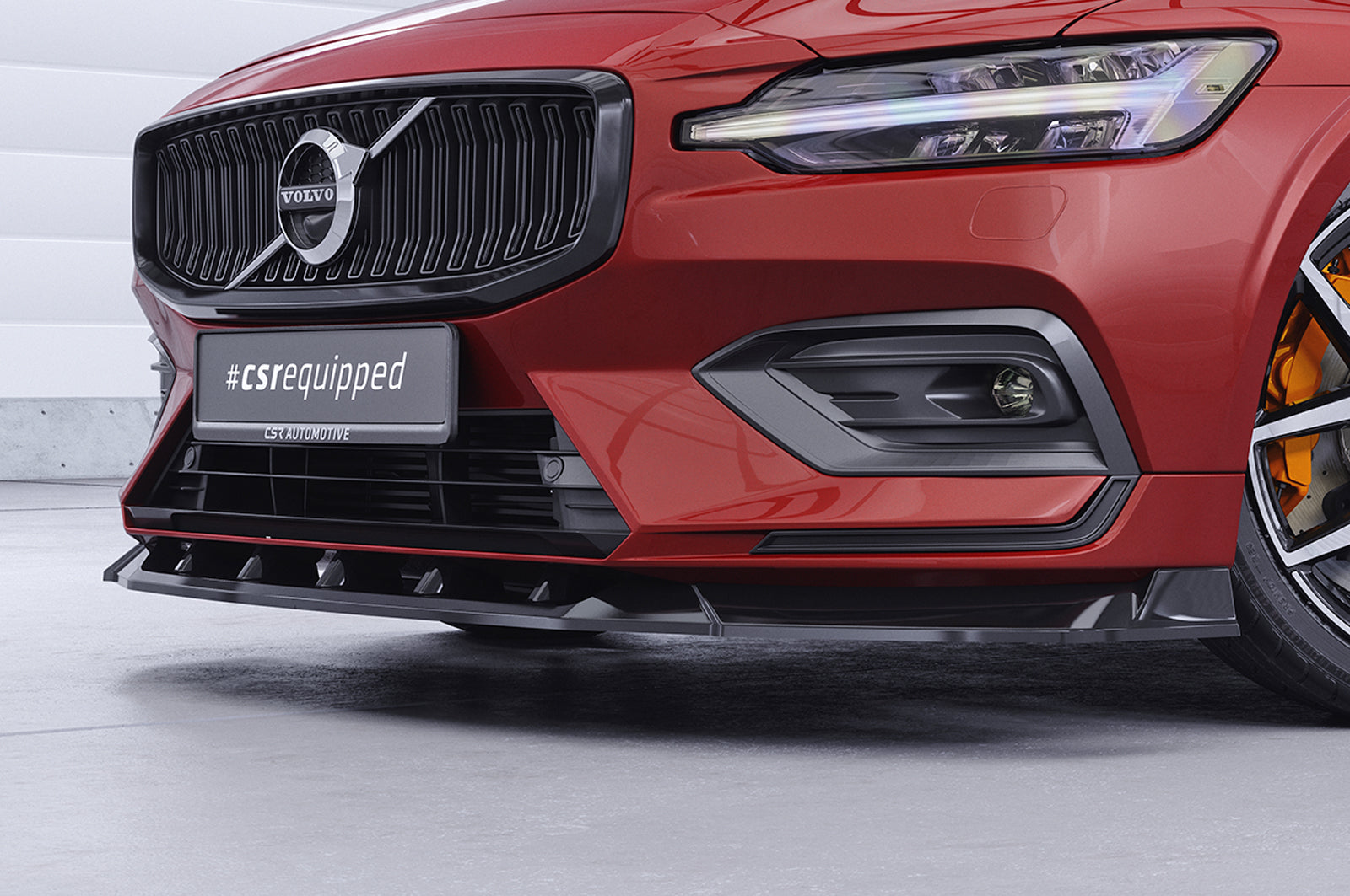 CSR Frontspoiler | Cup-Spoilerlippe mit ABE für Volvo S60 (3. Gen) / V60 (2. Gen) CSL830