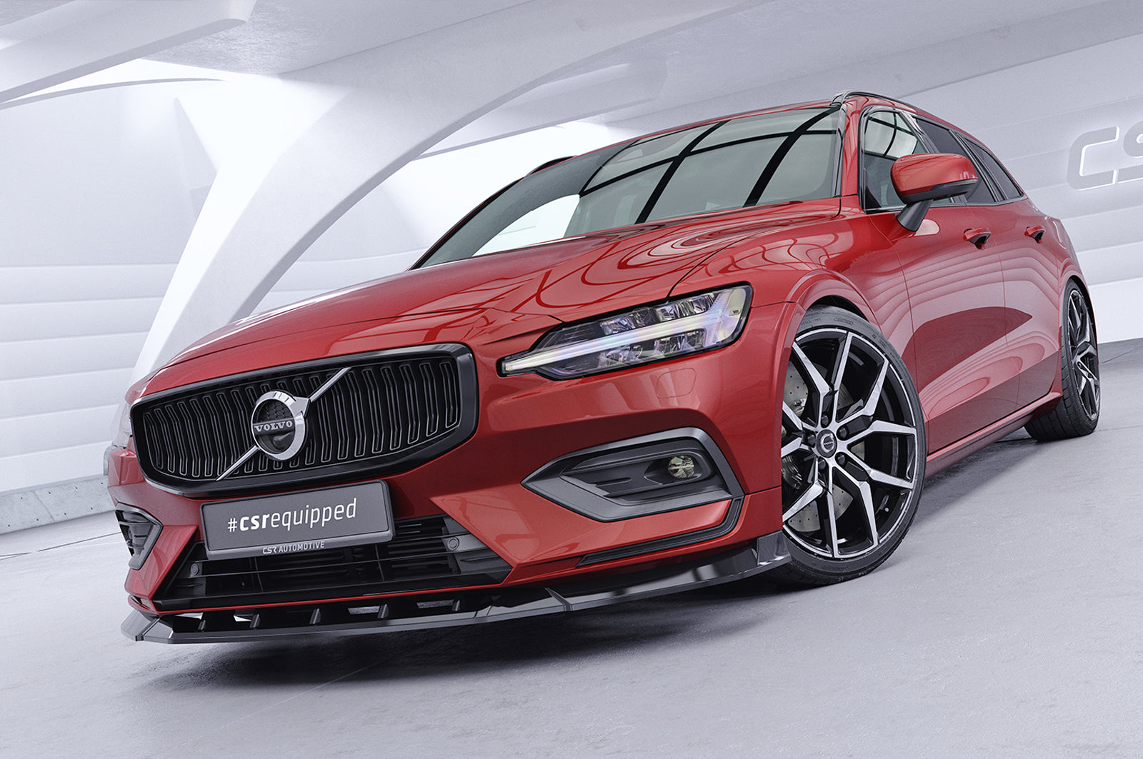 CSR Frontspoiler | Cup-Spoilerlippe mit ABE für Volvo S60 (3. Gen) / V60 (2. Gen) CSL830