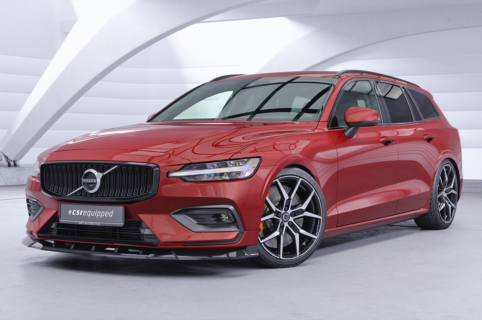 CSR Frontspoiler | Cup-Spoilerlippe mit ABE für Volvo S60 (3. Gen) / V60 (2. Gen) CSL830