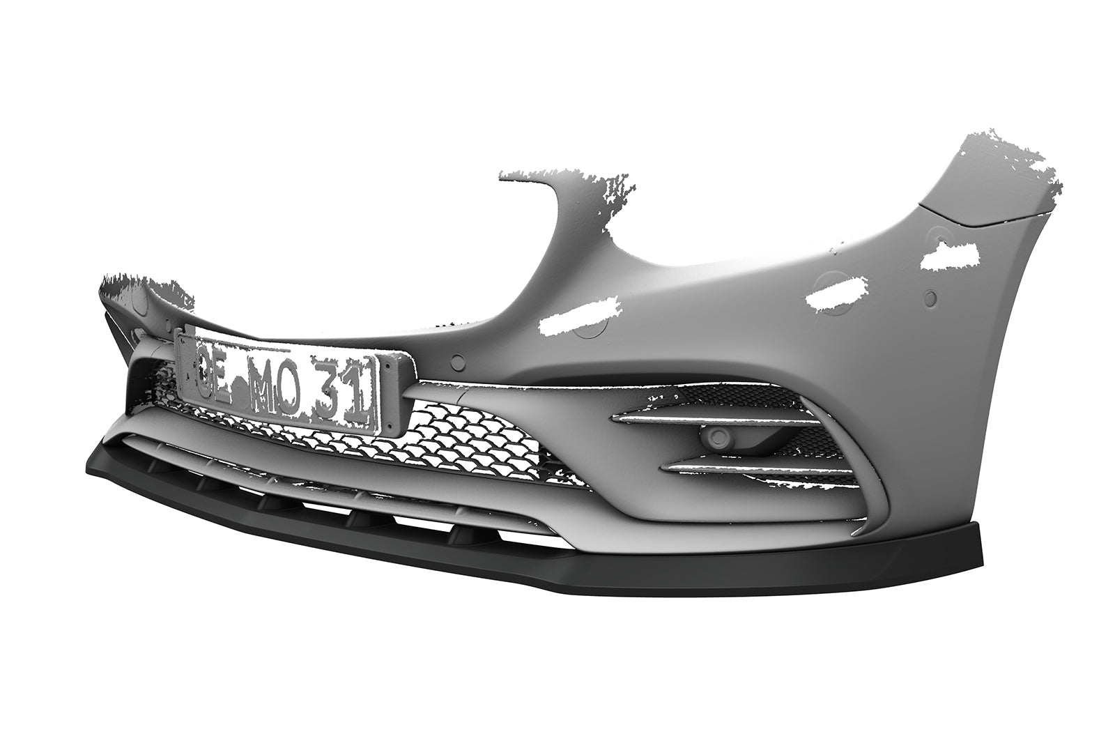 CSR Frontspoiler | Cup-Spoilerlippe mit ABE für Mercedes-Benz SLC R172 43 AMG CSL833