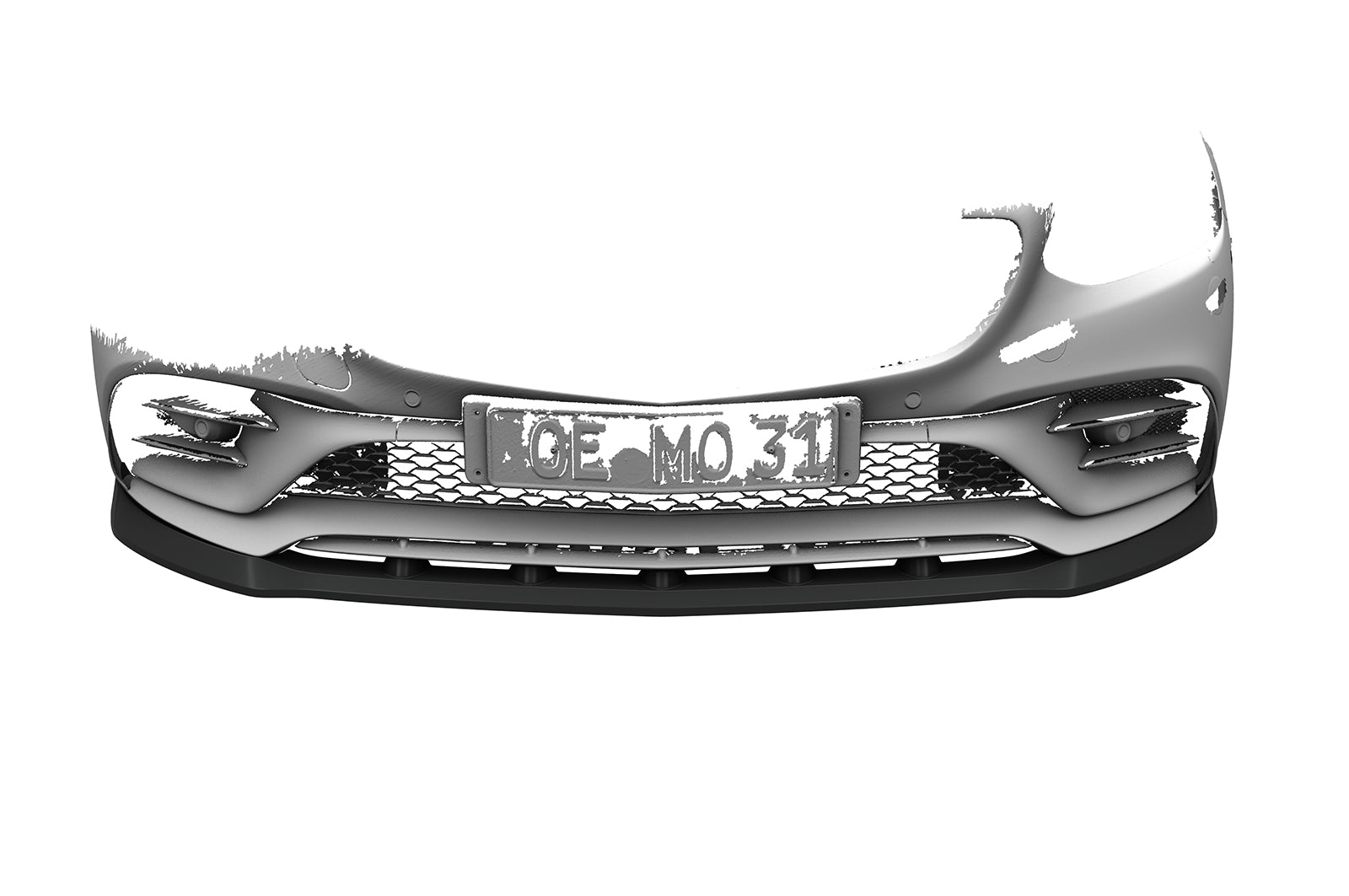 CSR Frontspoiler | Cup-Spoilerlippe mit ABE für Mercedes-Benz SLC R172 43 AMG CSL833