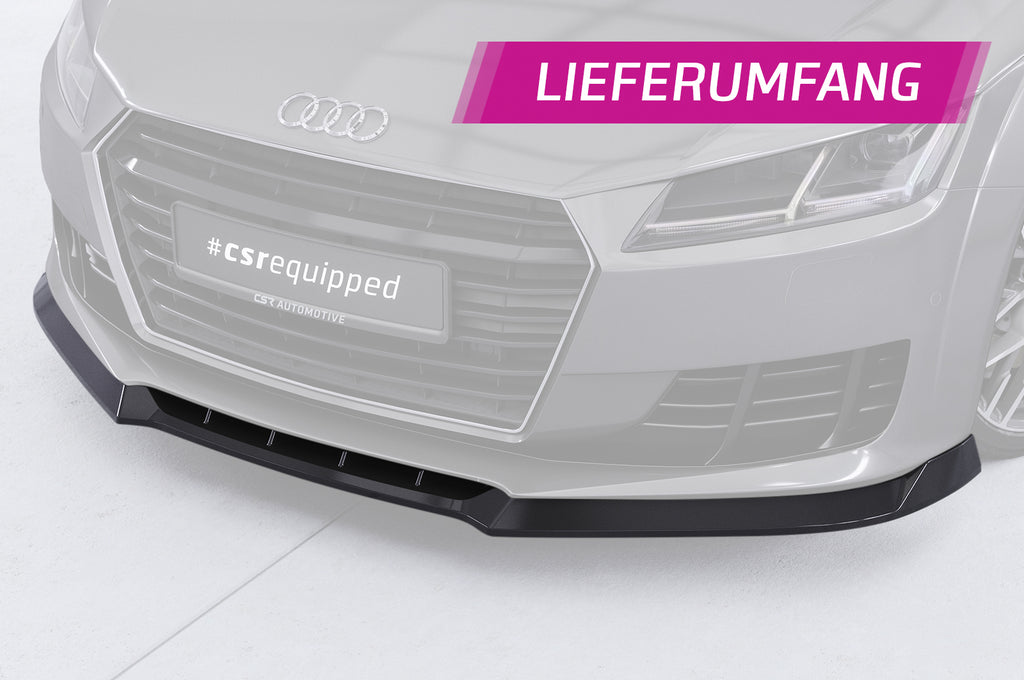 CSR Frontspoiler | Cup-Spoilerlippe mit ABE für Audi TT FV/8S CSL835