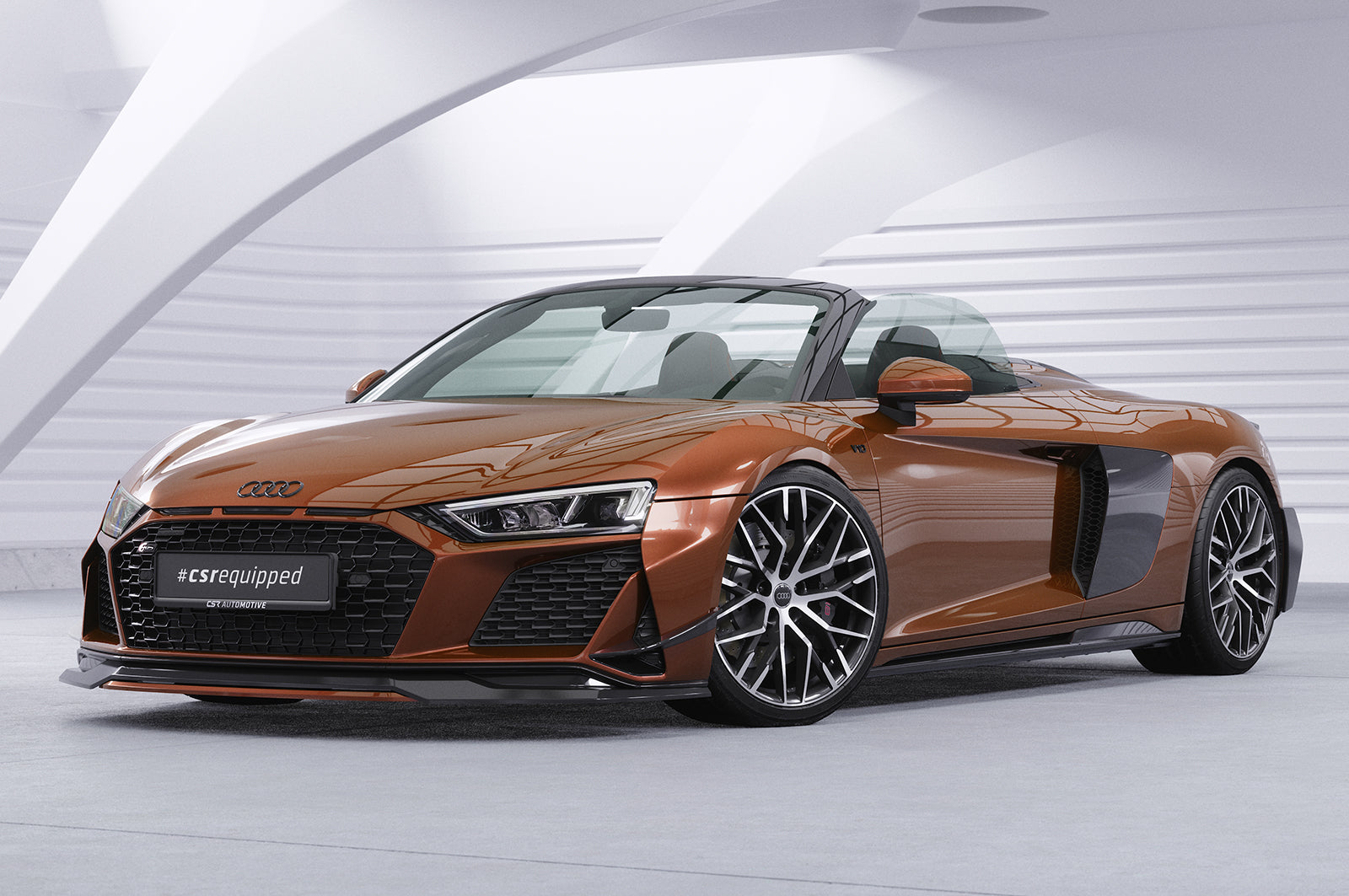 CSR Frontspoiler | Cup-Spoilerlippe mit ABE für Audi R8 (Typ 4S) CSL836