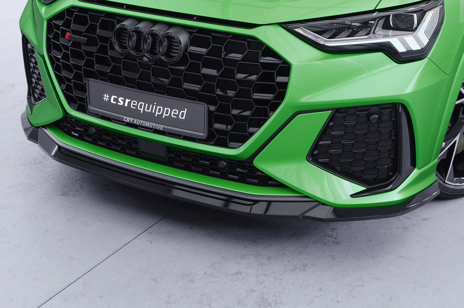 CSR Frontspoiler | Cup-Spoilerlippe mit ABE für Audi RSQ3 (F3) CSL838