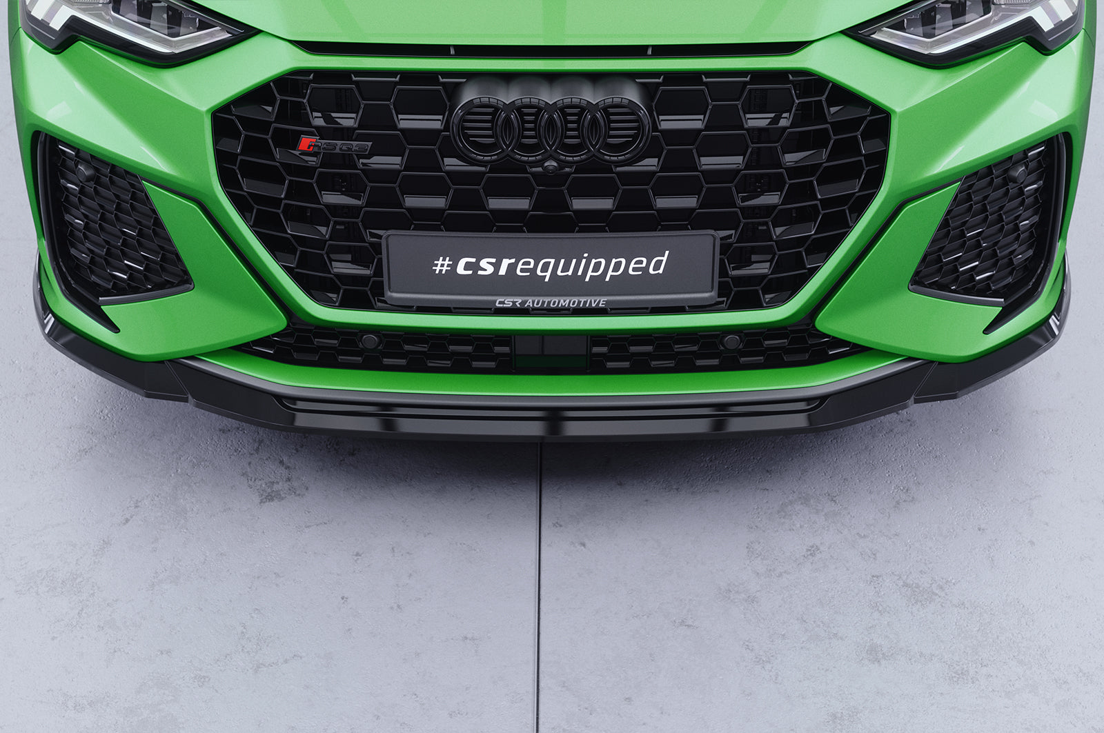 CSR Frontspoiler | Cup-Spoilerlippe mit ABE für Audi RSQ3 (F3) CSL838