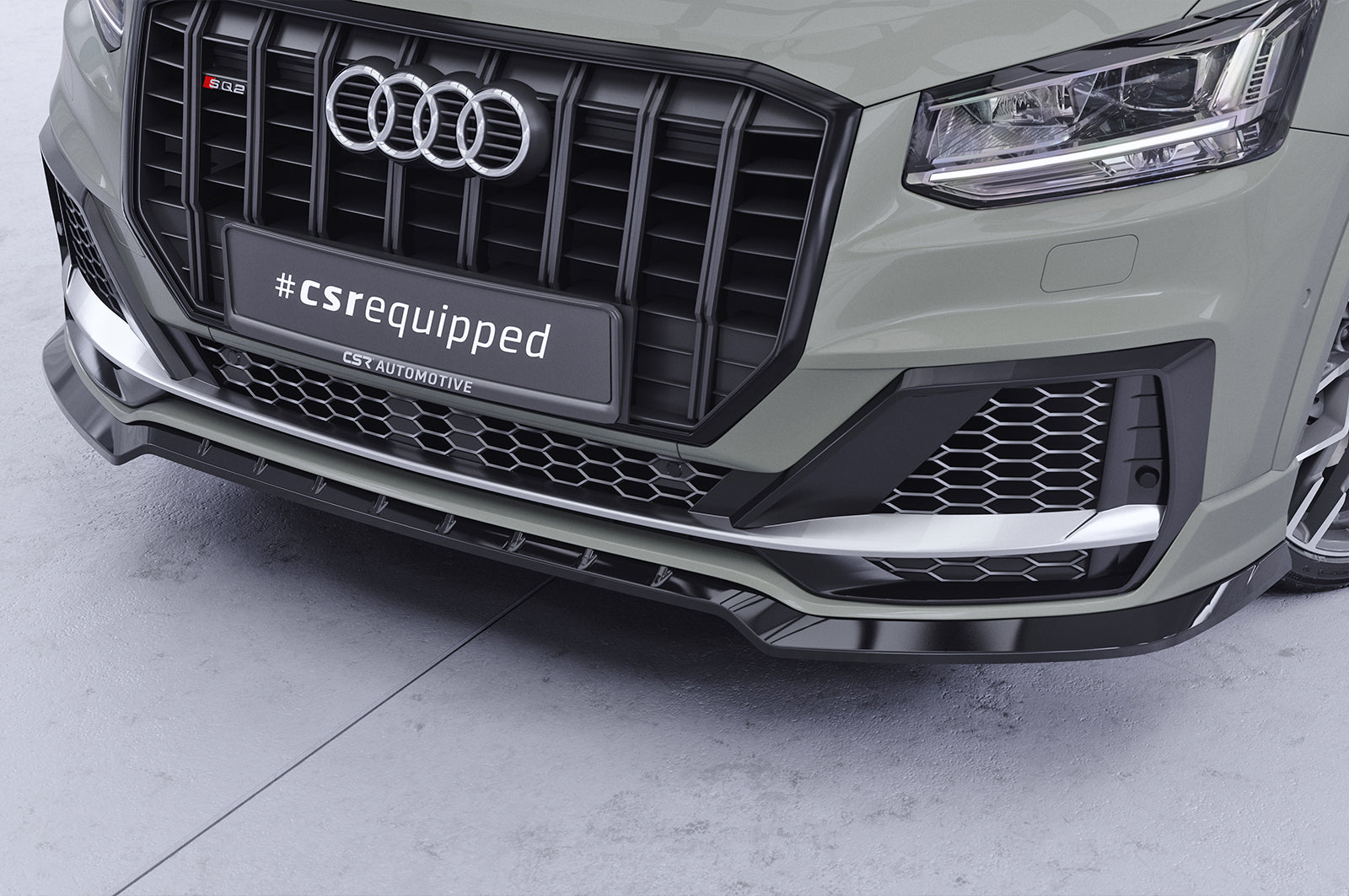 CSR Frontspoiler | Cup-Spoilerlippe mit ABE für Audi SQ2 (GA) CSL839