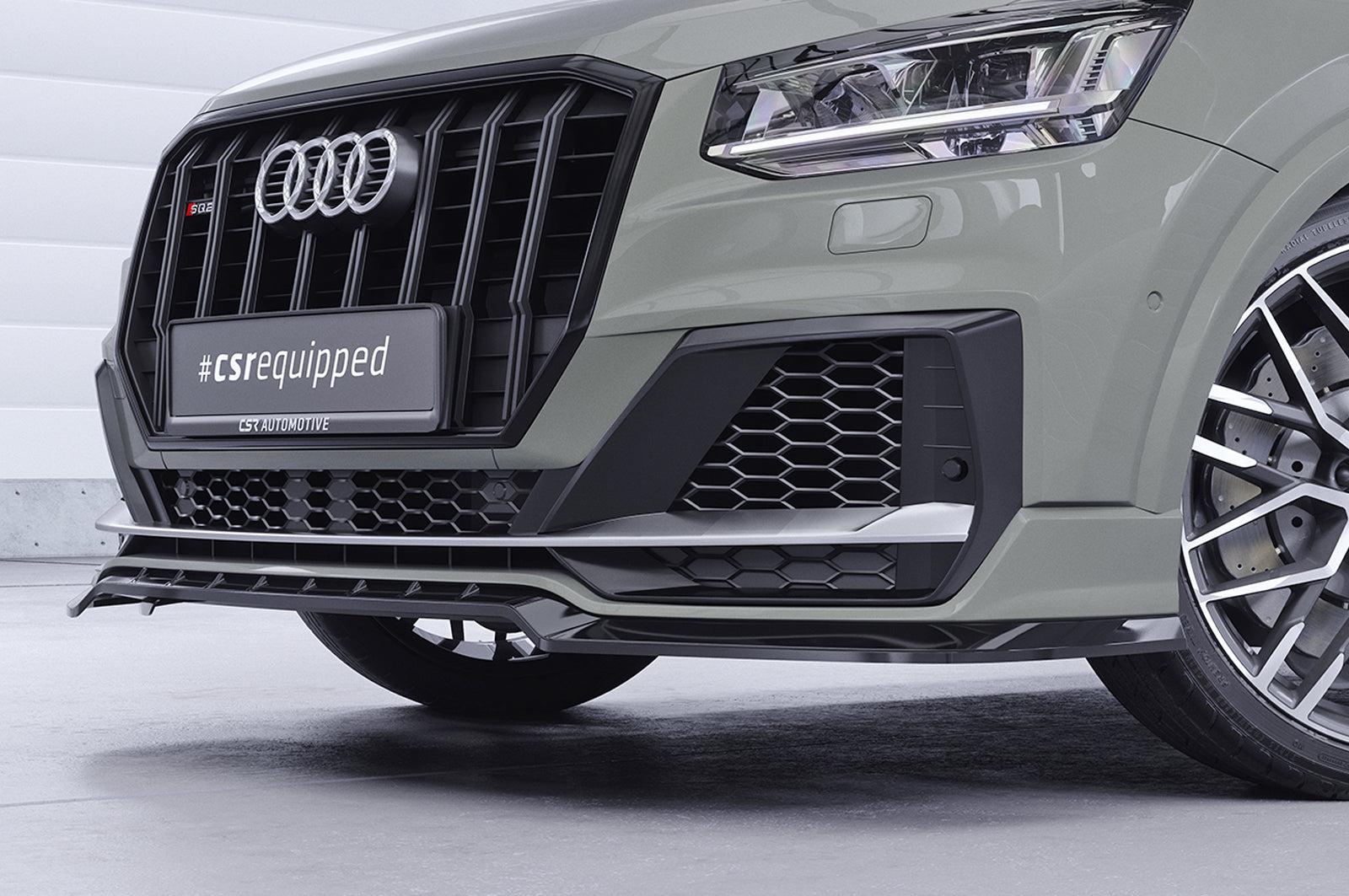 CSR Frontspoiler | Cup-Spoilerlippe mit ABE für Audi SQ2 (GA) CSL839