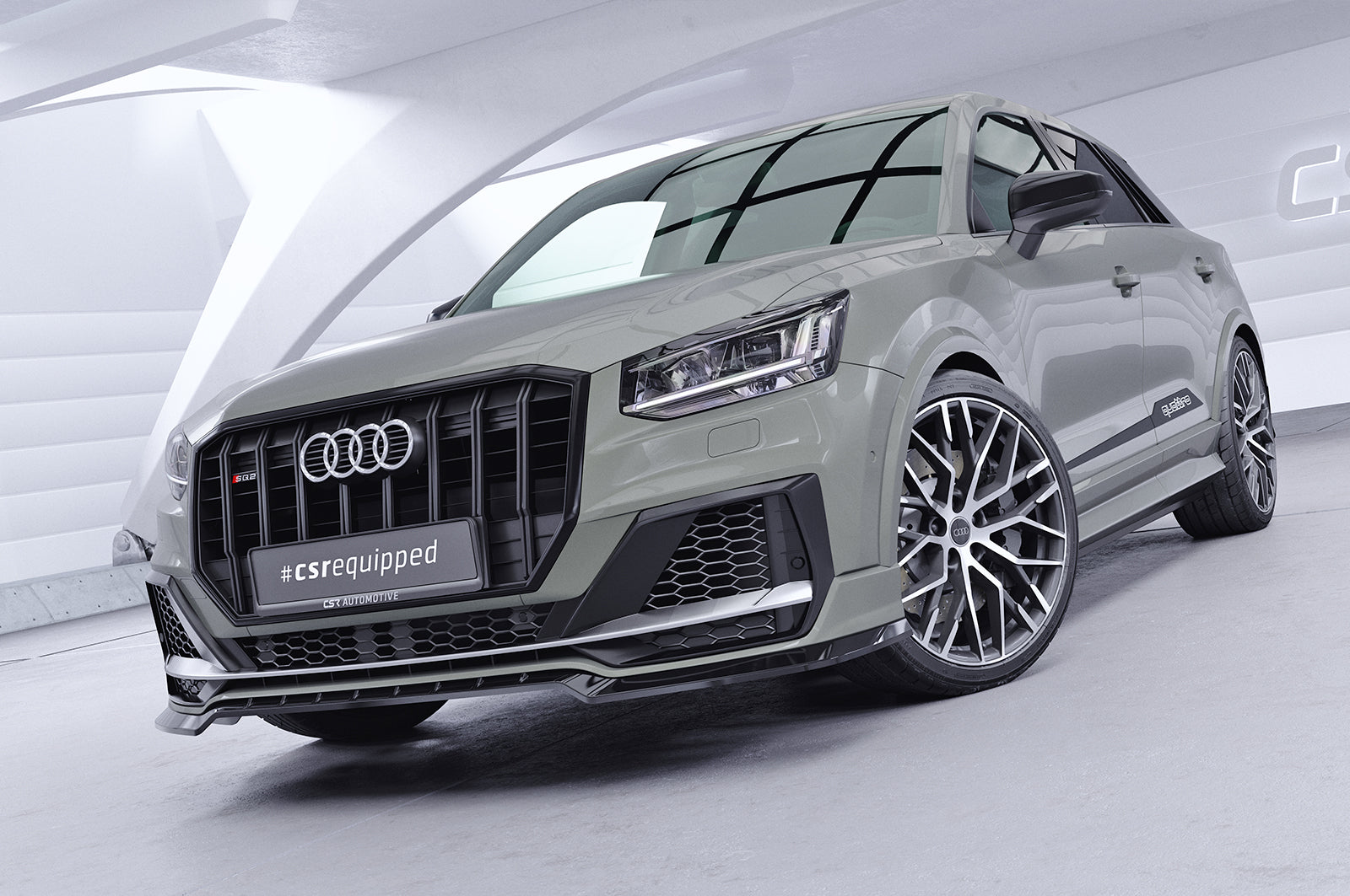 CSR Frontspoiler | Cup-Spoilerlippe mit ABE für Audi SQ2 (GA) CSL839