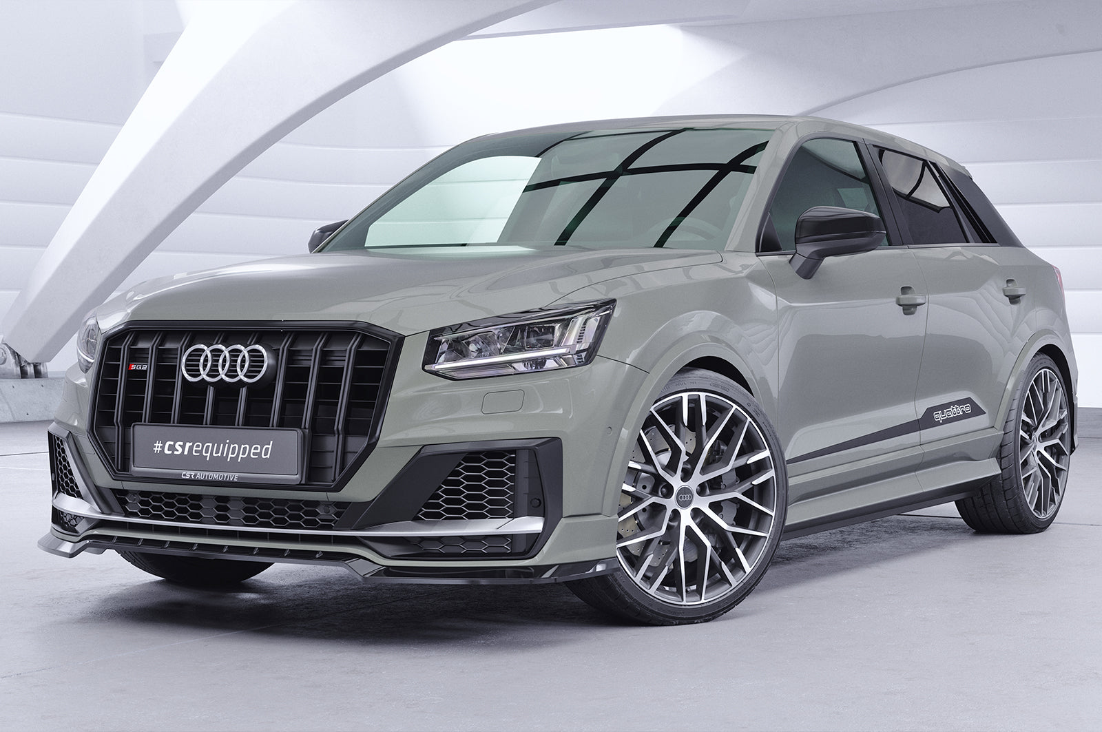 CSR Frontspoiler | Cup-Spoilerlippe mit ABE für Audi SQ2 (GA) CSL839