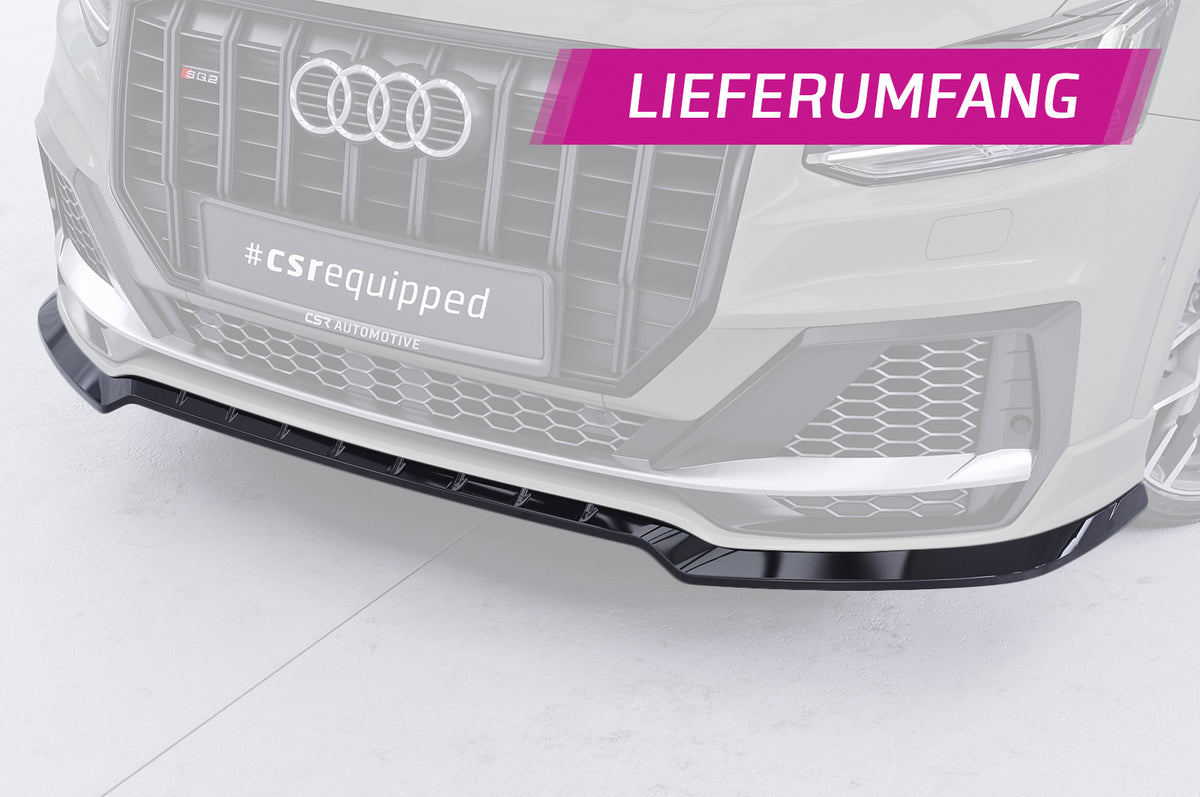 CSR Frontspoiler | Cup-Spoilerlippe mit ABE für Audi SQ2 (GA) CSL839