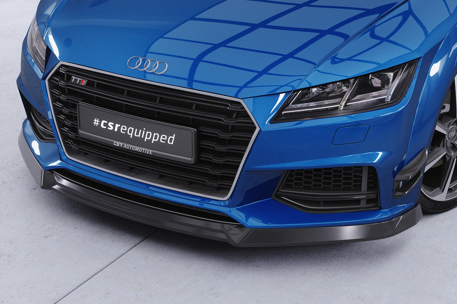 CSR Frontspoiler | Cup-Spoilerlippe mit ABE für Audi TT S-Line / TTS FV/8S CSL840