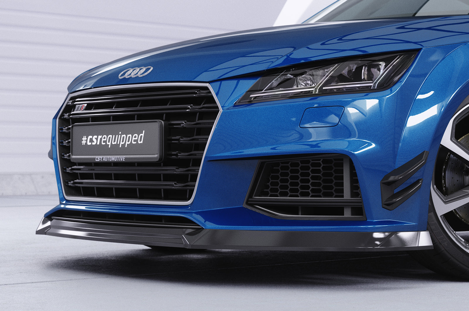 CSR Frontspoiler | Cup-Spoilerlippe mit ABE für Audi TT S-Line / TTS FV/8S CSL840