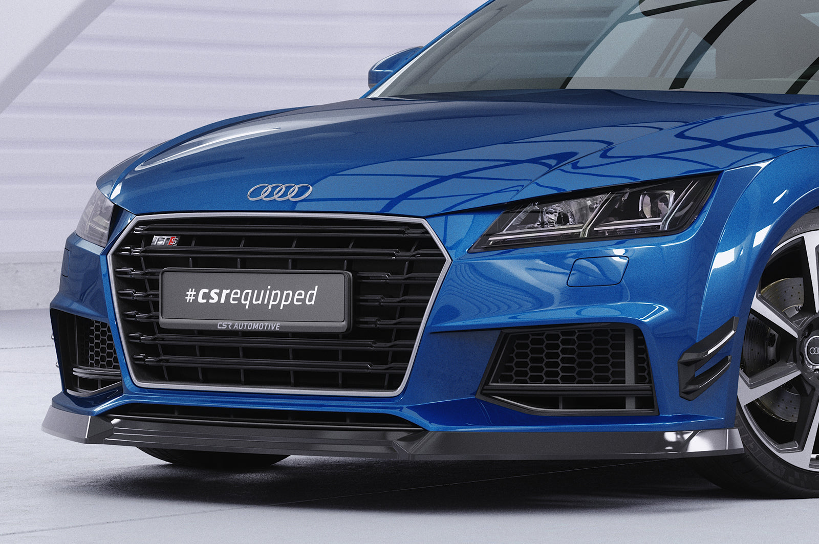 CSR Frontspoiler | Cup-Spoilerlippe mit ABE für Audi TT S-Line / TTS FV/8S CSL840