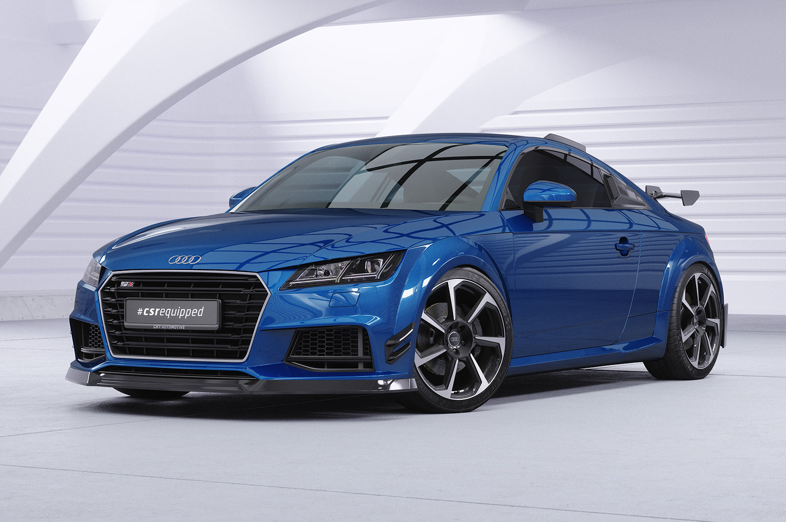 CSR Frontspoiler | Cup-Spoilerlippe mit ABE für Audi TT S-Line / TTS FV/8S CSL840