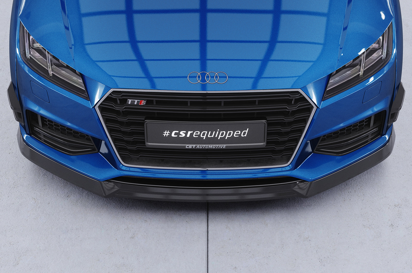 CSR Frontspoiler | Cup-Spoilerlippe mit ABE für Audi TT S-Line / TTS FV/8S CSL840