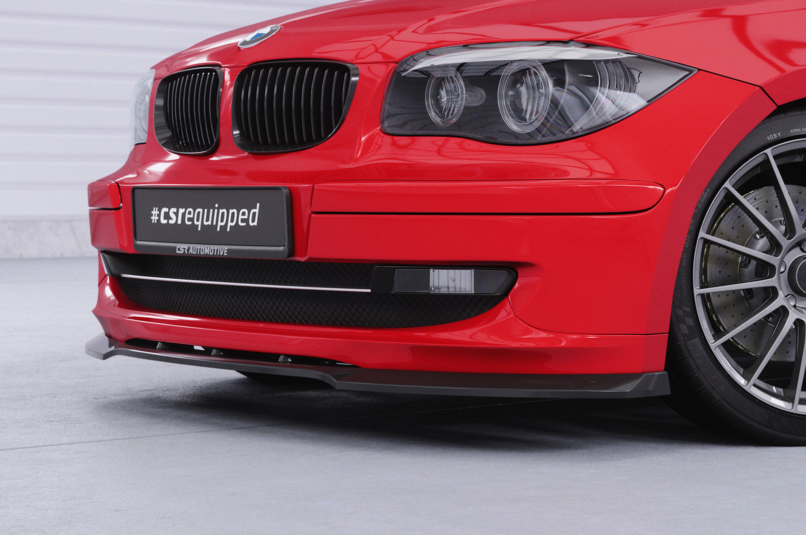 CSR Frontspoiler | Cup-Spoilerlippe mit ABE für BMW 1er E81 / E87 CSL841