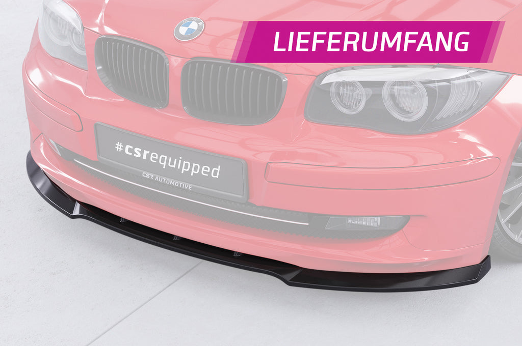 CSR Frontspoiler | Cup-Spoilerlippe mit ABE für BMW 1er E81 / E87 CSL841