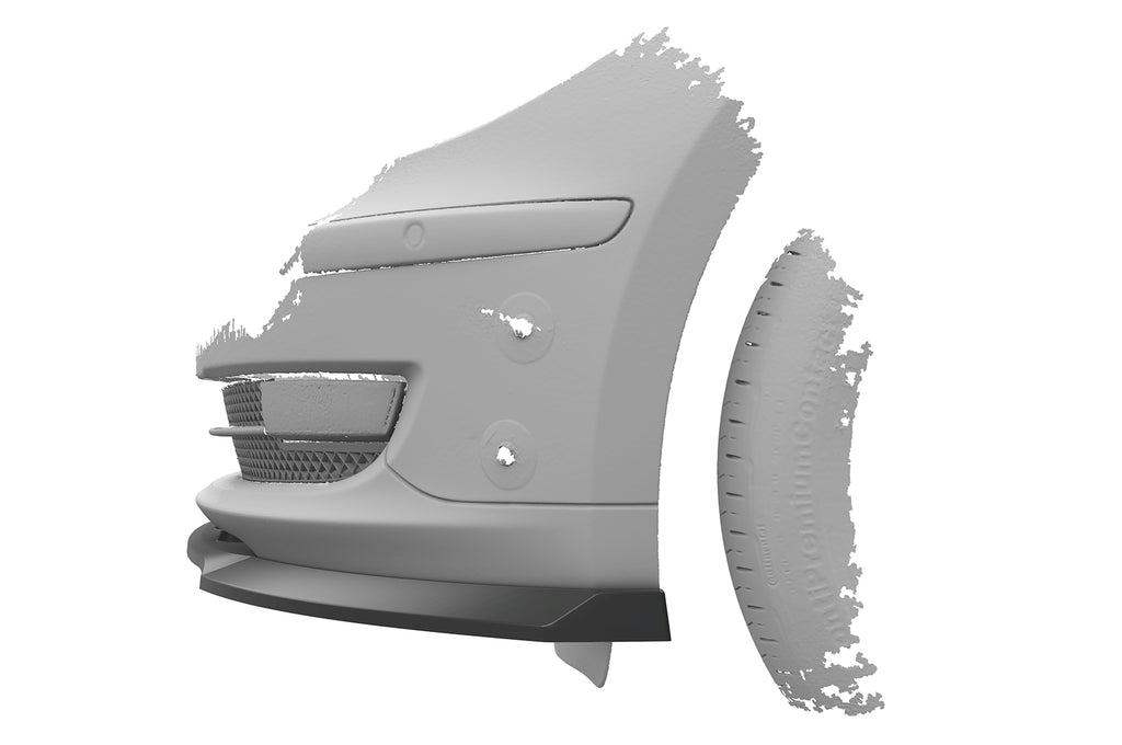 CSR Frontspoiler | Cup-Spoilerlippe mit ABE für BMW 1er E81 / E87 CSL841