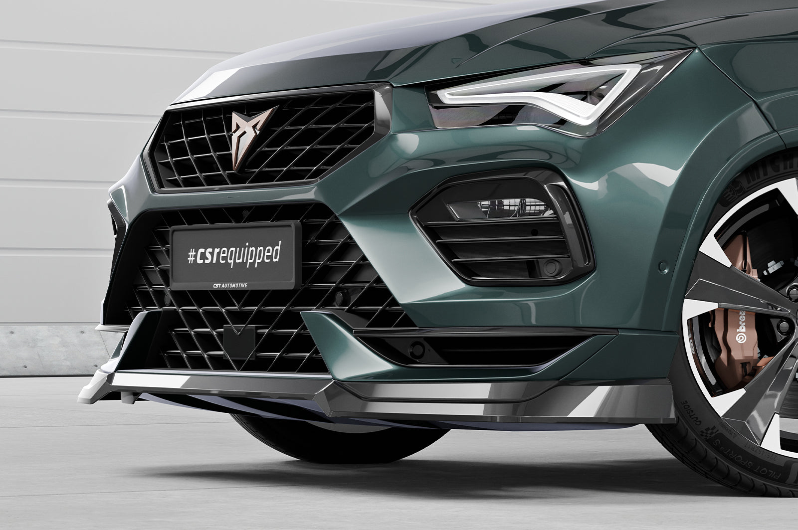 CSR Frontspoiler | Cup-Spoilerlippe mit ABE für Cupra Ateca (Typ 5FP, KH7) CSL842