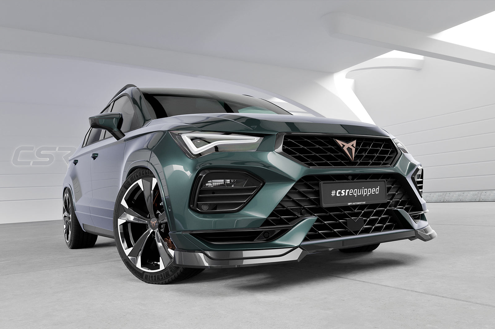 CSR Frontspoiler | Cup-Spoilerlippe mit ABE für Cupra Ateca (Typ 5FP, KH7) CSL842