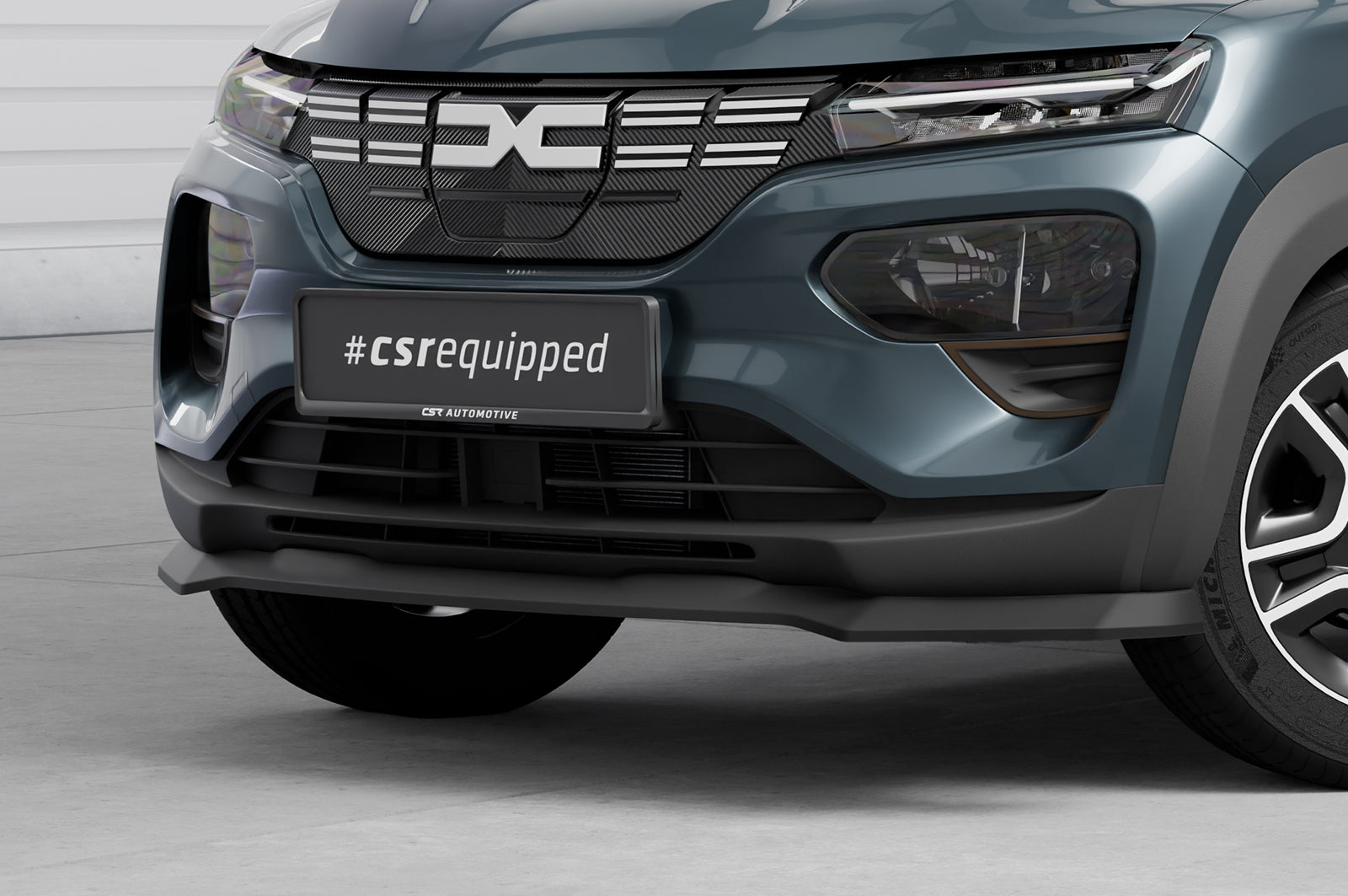 CSR Frontspoiler | Cup-Spoilerlippe mit ABE für Dacia Spring Electric CSL843