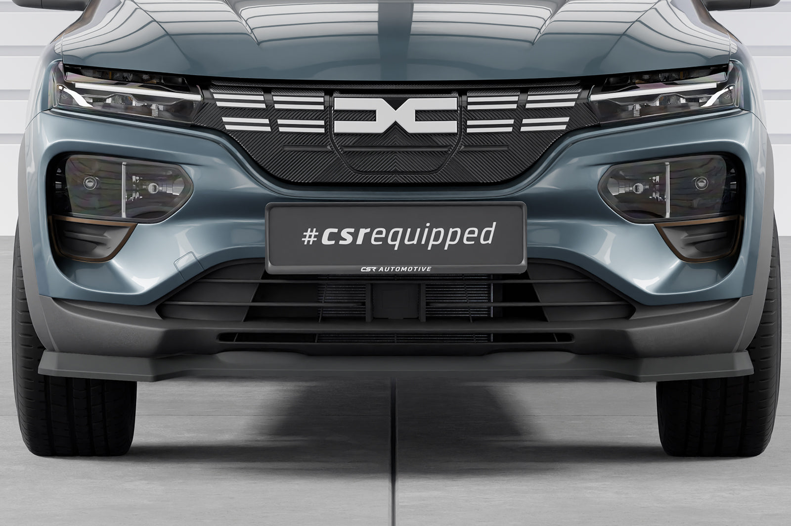 CSR Frontspoiler | Cup-Spoilerlippe mit ABE für Dacia Spring Electric CSL843