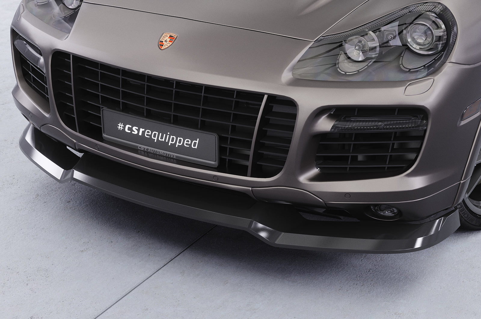CSR Frontspoiler | Cup-Spoilerlippe mit ABE für Porsche Cayenne (Typ 9PA) CSL849