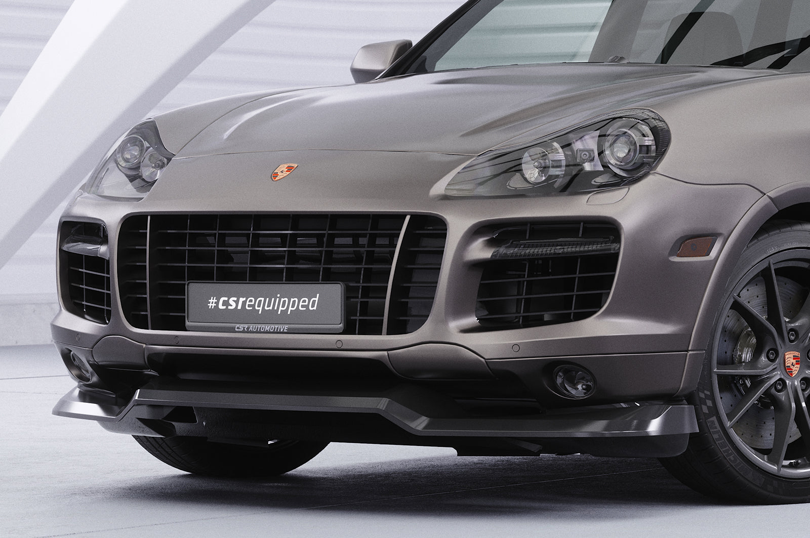 CSR Frontspoiler | Cup-Spoilerlippe mit ABE für Porsche Cayenne (Typ 9PA) CSL849