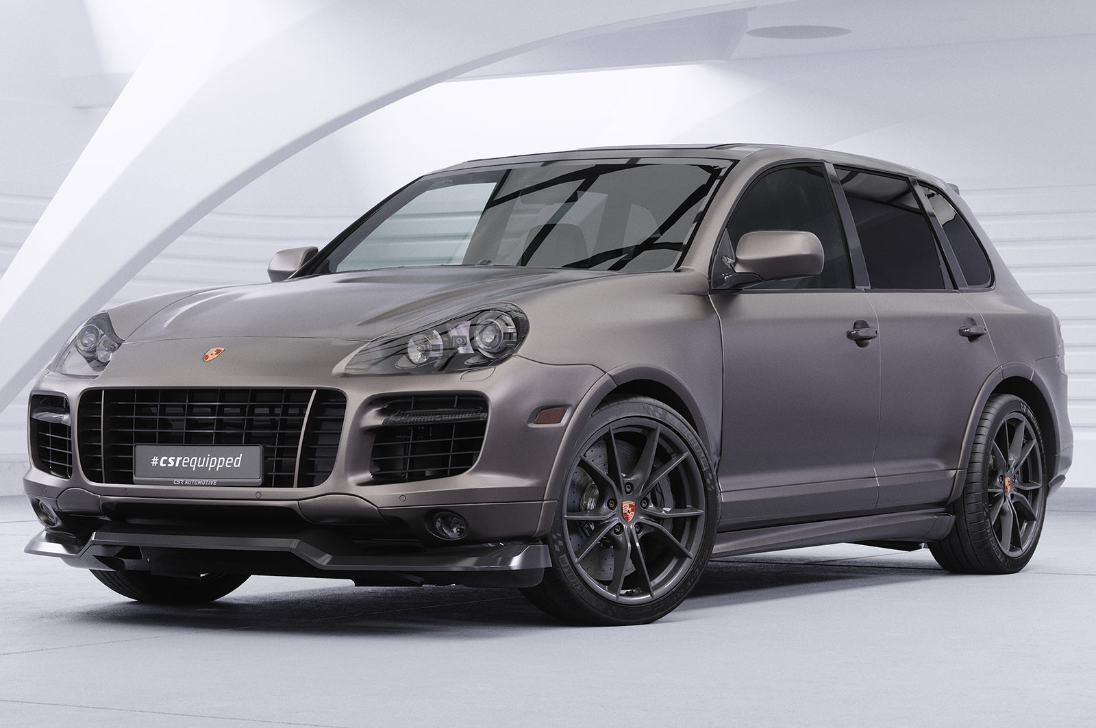 CSR Frontspoiler | Cup-Spoilerlippe mit ABE für Porsche Cayenne (Typ 9PA) CSL849