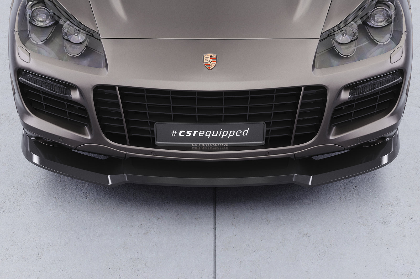 CSR Frontspoiler | Cup-Spoilerlippe mit ABE für Porsche Cayenne (Typ 9PA) CSL849