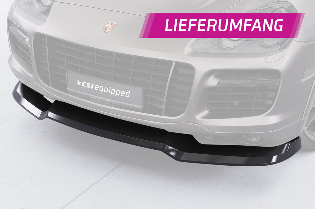 CSR Frontspoiler | Cup-Spoilerlippe mit ABE für Porsche Cayenne (Typ 9PA) CSL849