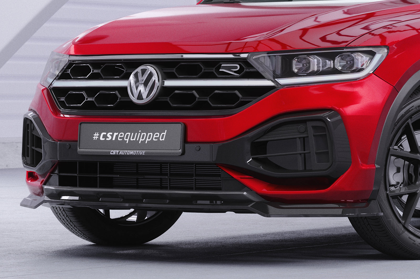 CSR Frontspoiler | Cup-Spoilerlippe mit ABE für VW T-Roc (A1) R-Line CSL851