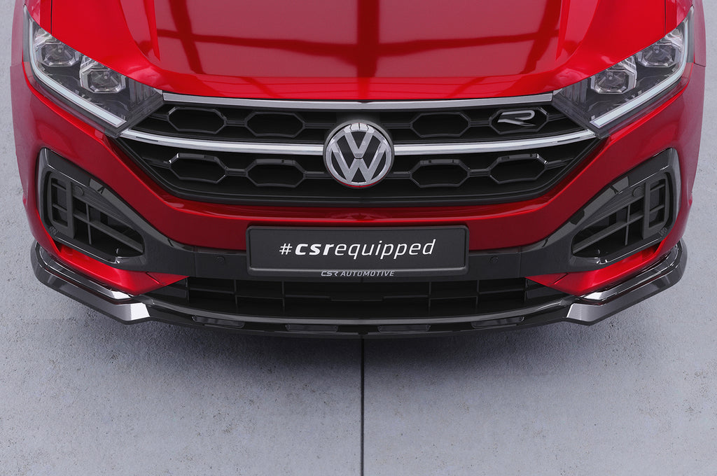 CSR Frontspoiler | Cup-Spoilerlippe mit ABE für VW T-Roc (A1) R-Line CSL851