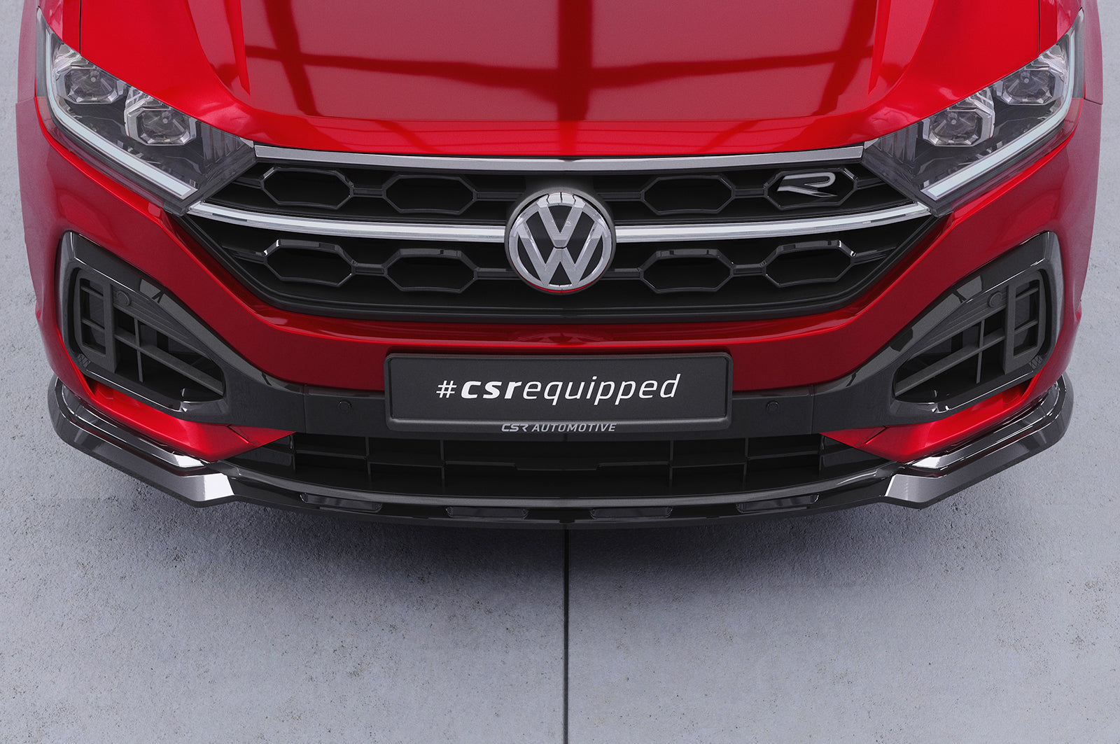 CSR Frontspoiler | Cup-Spoilerlippe mit ABE für VW T-Roc (A1) R-Line CSL851