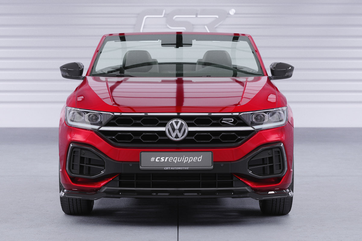 CSR Frontspoiler | Cup-Spoilerlippe mit ABE für VW T-Roc (A1) R-Line CSL851