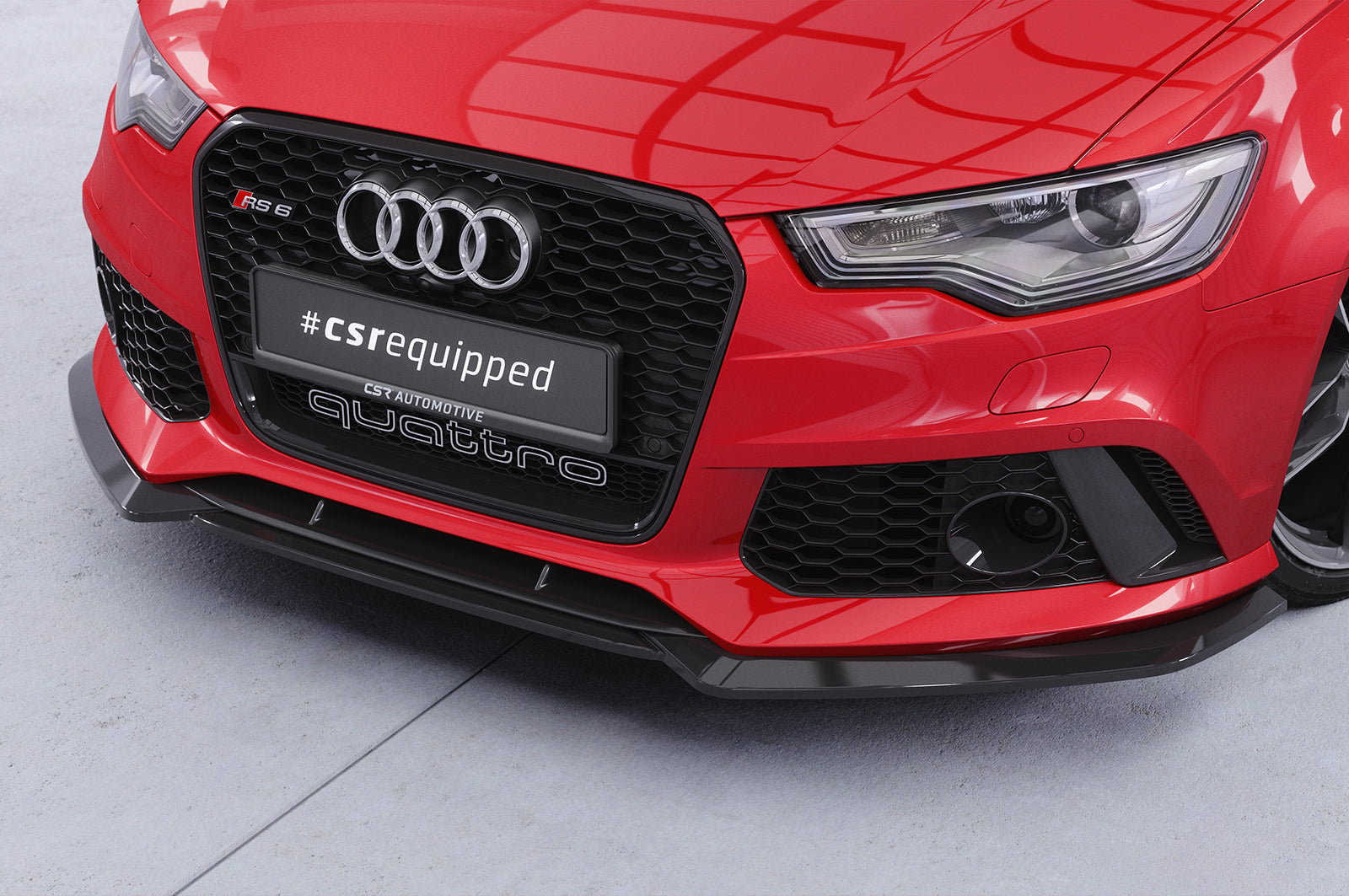 CSR Frontspoiler | Cup-Spoilerlippe mit ABE für Audi RS6 C7 CSL855