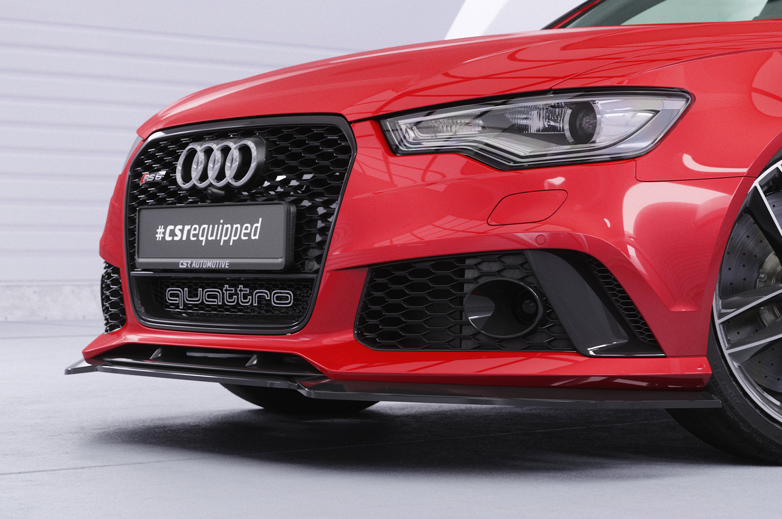 CSR Frontspoiler | Cup-Spoilerlippe mit ABE für Audi RS6 C7 CSL855