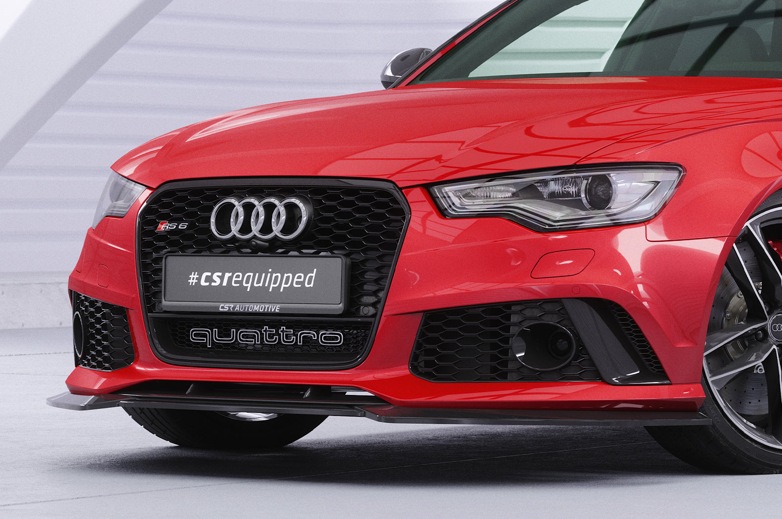 CSR Frontspoiler | Cup-Spoilerlippe mit ABE für Audi RS6 C7 CSL855