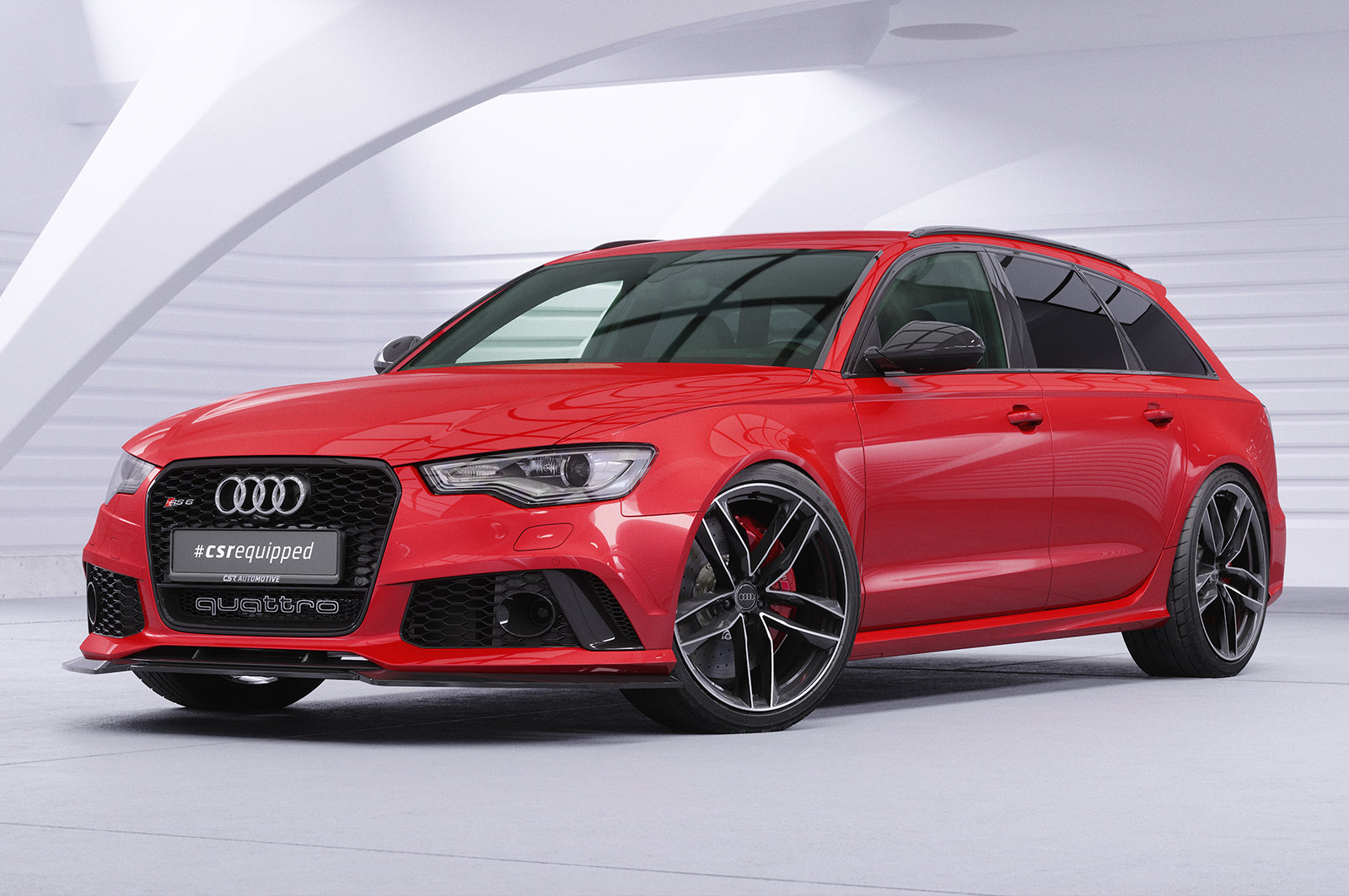 CSR Frontspoiler | Cup-Spoilerlippe mit ABE für Audi RS6 C7 CSL855