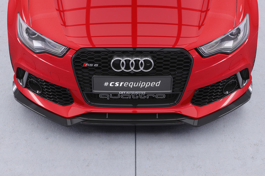 CSR Frontspoiler | Cup-Spoilerlippe mit ABE für Audi RS6 C7 CSL855