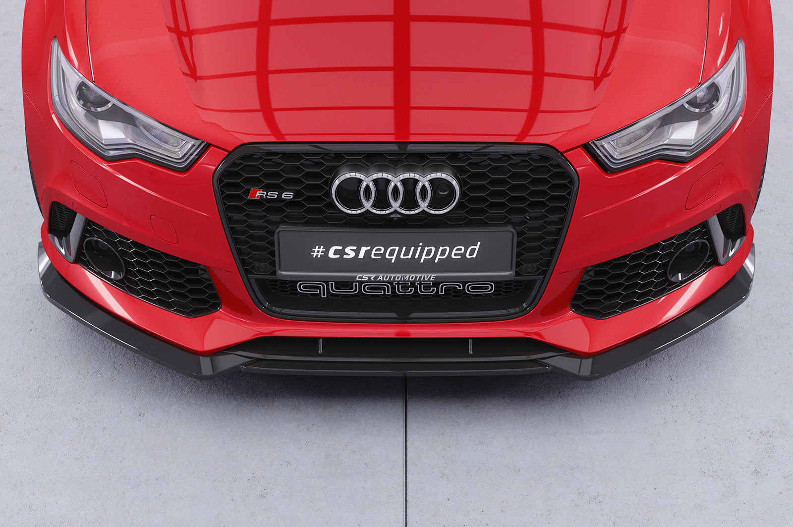 CSR Frontspoiler | Cup-Spoilerlippe mit ABE für Audi RS6 C7 CSL855