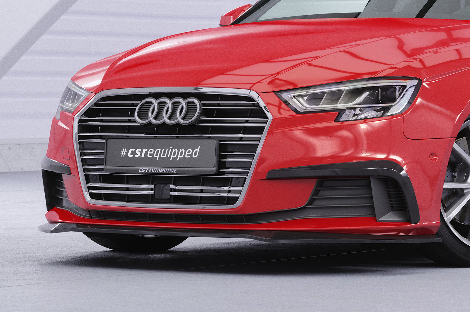 CSR Frontspoiler | Cup-Spoilerlippe mit ABE für Audi A3 8V CSL857